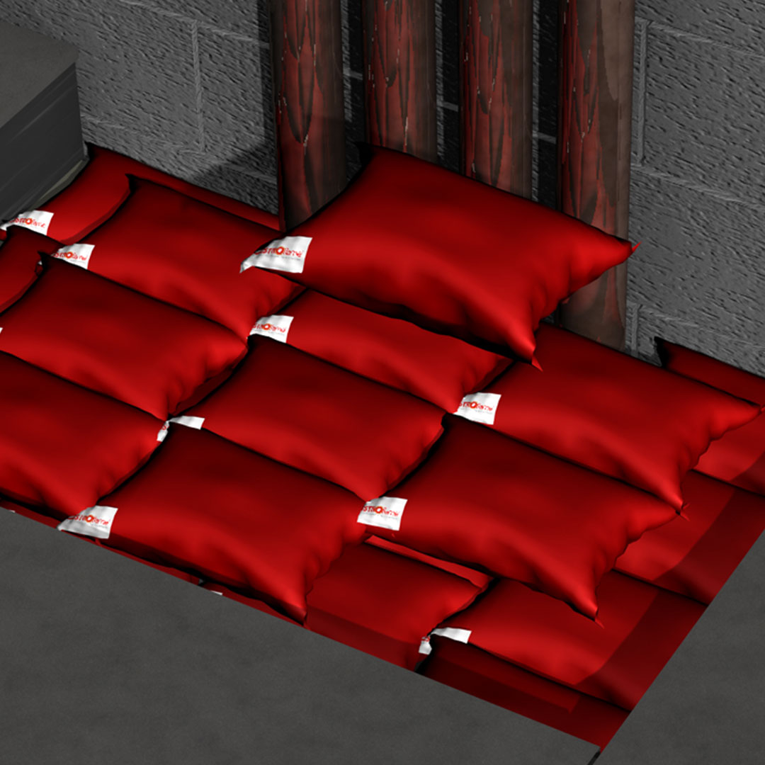 CE marked Fire Pillow