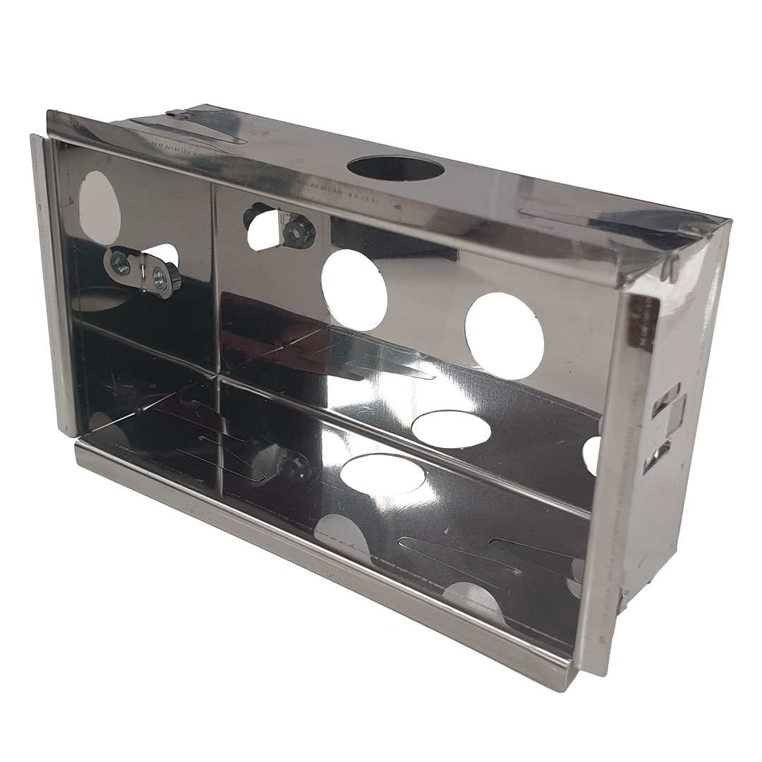 Brand New Astro Blazetrap® Double Stainless Steel Electrical Back Box (ROBS 1)