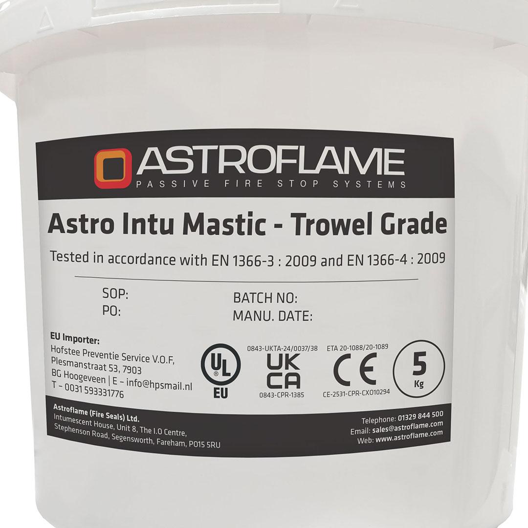 Astro Intu Mastic - Trowel Grade At Astroflame EU